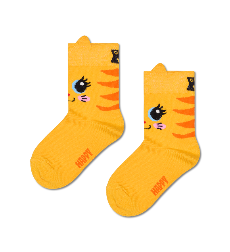 Cute Cat Pattern Kids Socks | Funny & Funky