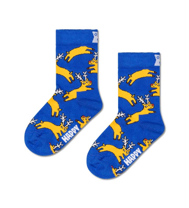 Kids Reindeer Sock