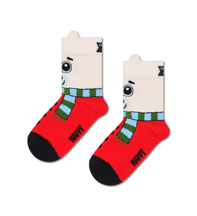 Cute Polar Bear Pattern Kids Socks | Novelty Animal Socks