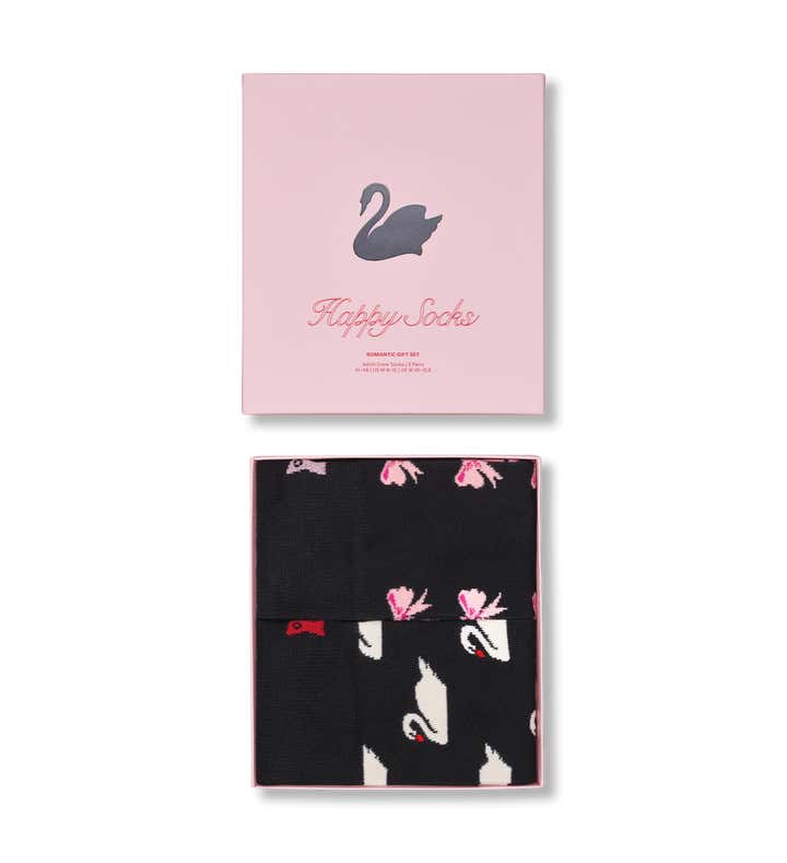 2-Pack Swan Socks Gift Set
