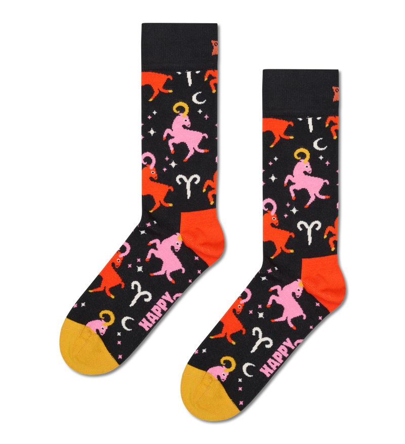 Aries Zodiac Sock | Symbolic Gift for Aries Birthday