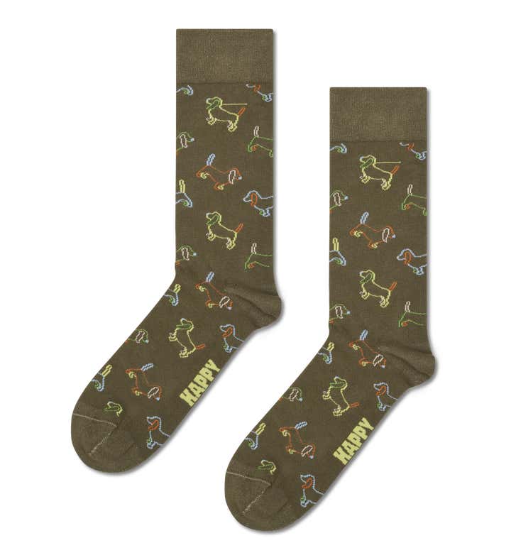 Puppy Love Natural Dye Sock
