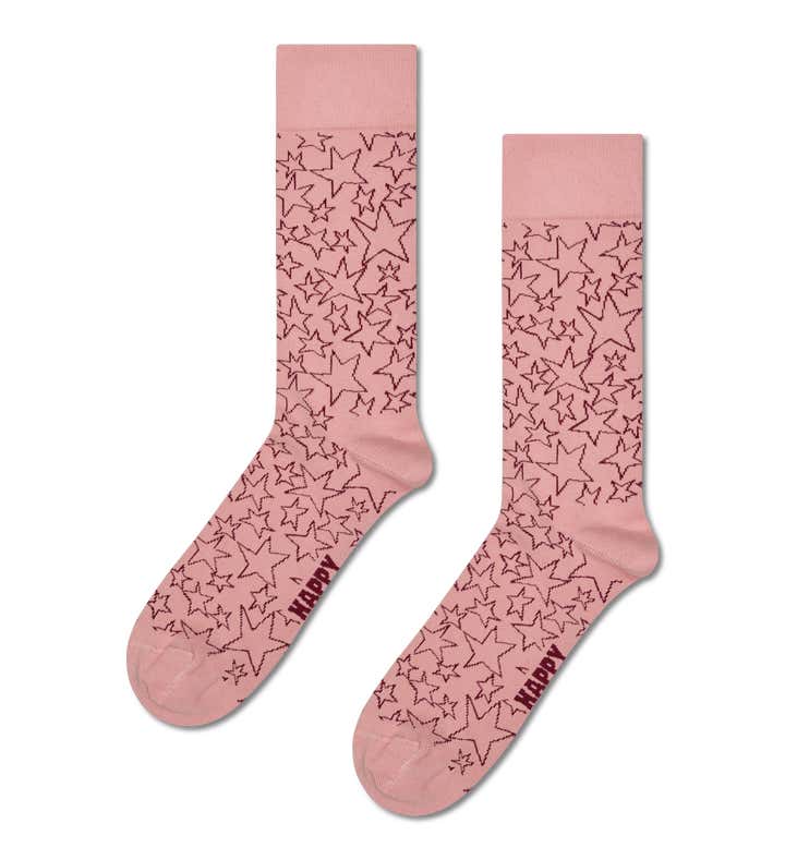 Stars Natural Dye Sock