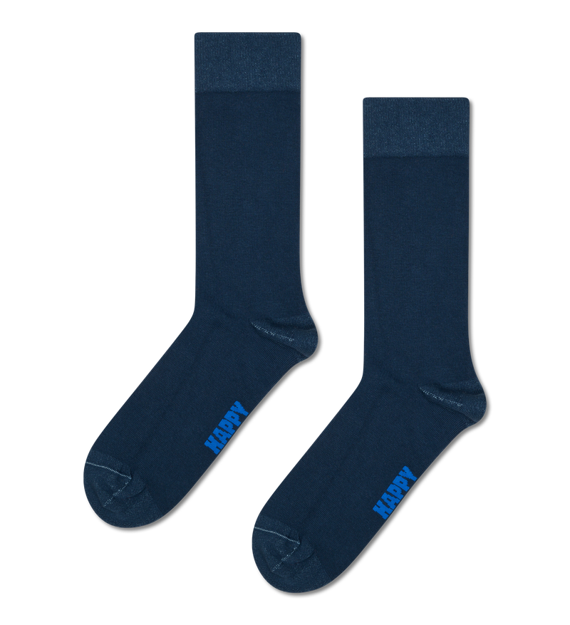Navy Natural Dye Sock