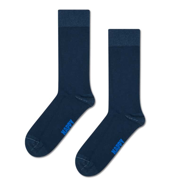 Navy Natural Dye Sock