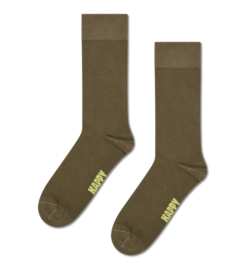 Brown Natural Dye Sock