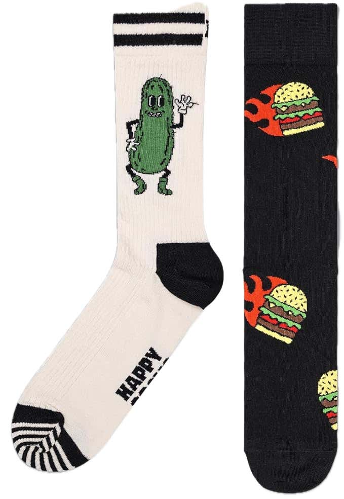 2-Pack Burger & Pickle Mix Socks