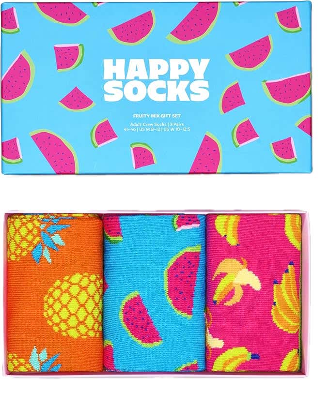 3-Pack Fruity Mix Socks Gift Set