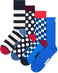 4-Pack Blue Mix Socks