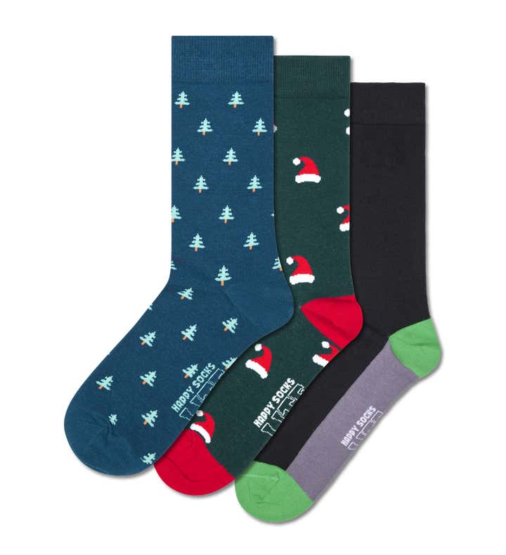 3-Pack LITE Holiday Socks