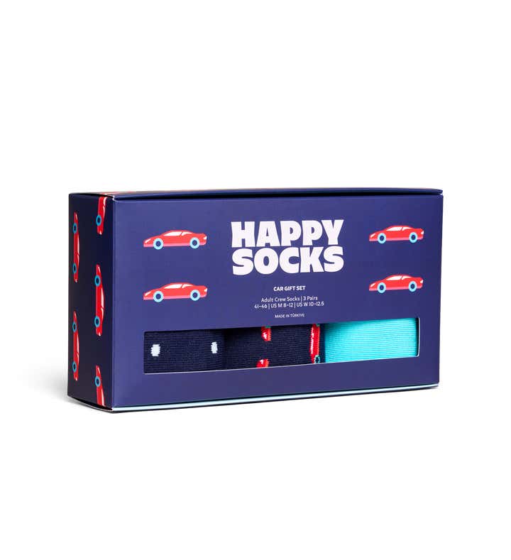 3-Pack Everyday Car Socks Gift Set