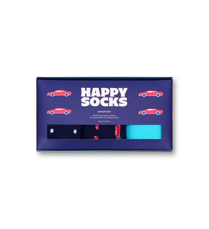 3-Pack Everyday Car Socks Gift Set