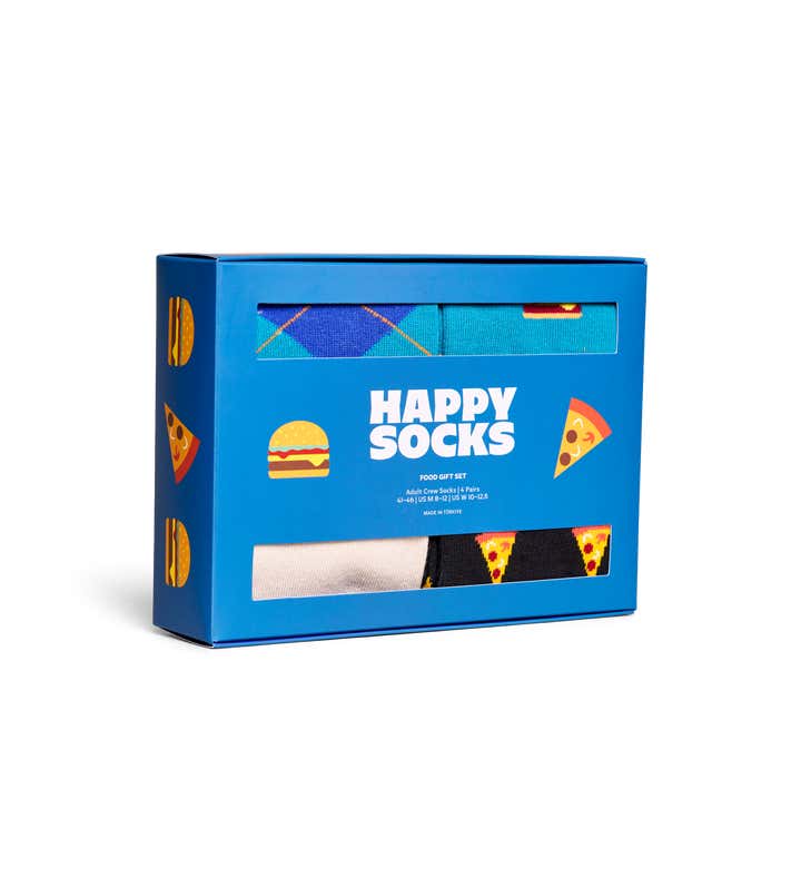 4-Pack Everyday Food Socks Gift Set