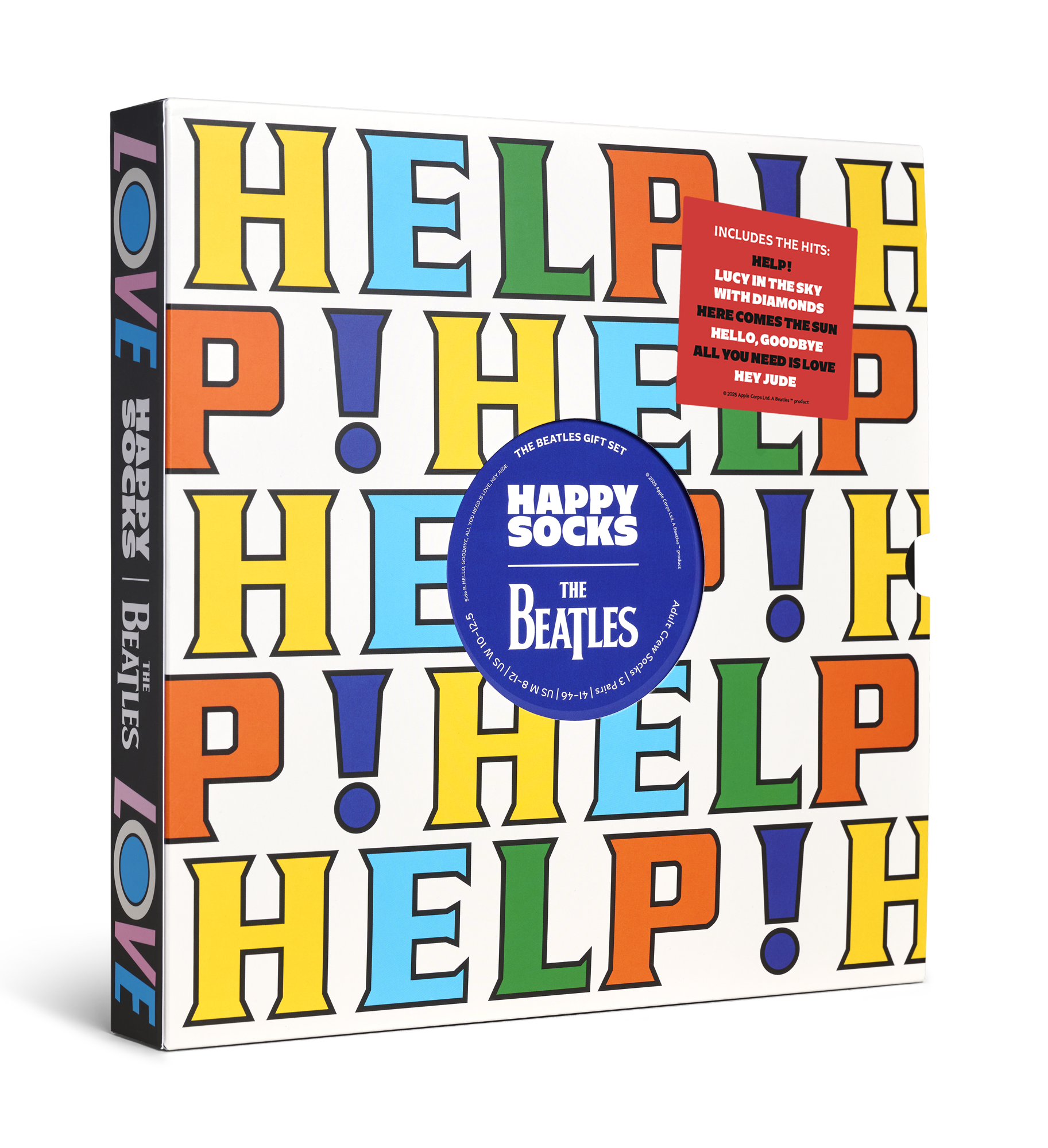 The Beatles 6-Pack Socks Gift Set | Happy Socks US
