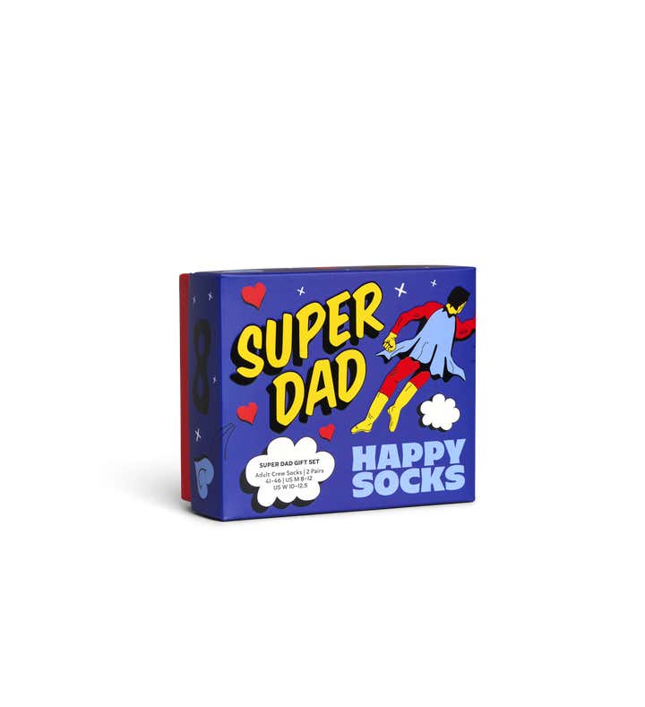 2-Pack Super Dad Socks Gift Set