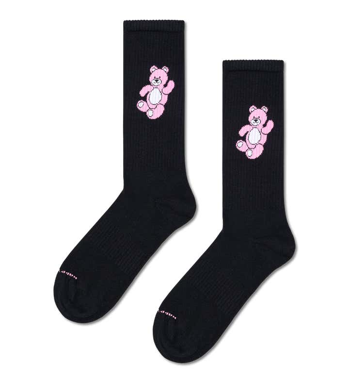 Teddy Bear Sneaker Sock