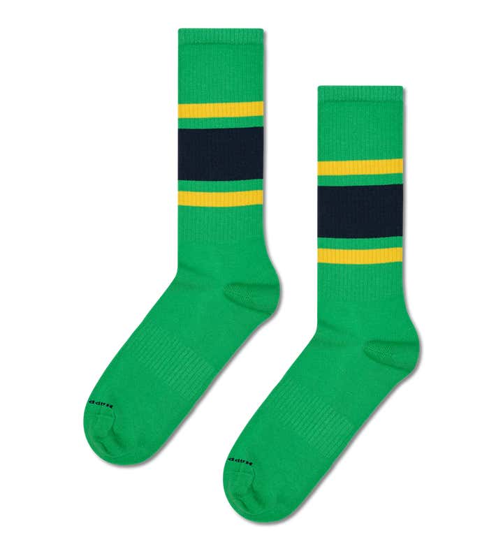 Simple Stripe Sneaker Sock