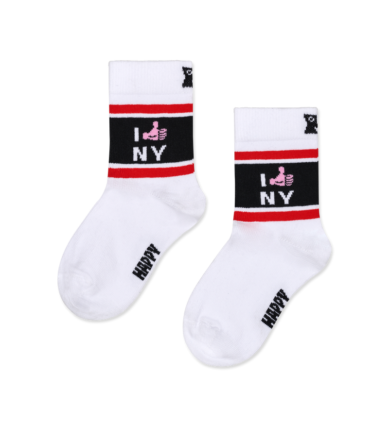 Kids I Love New York Sock