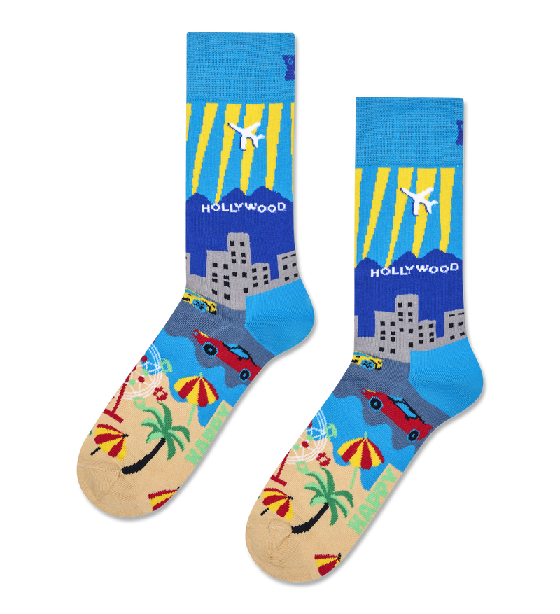 Los Angeles Scenery Sock