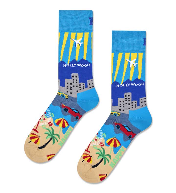 Los Angeles Scenery Sock