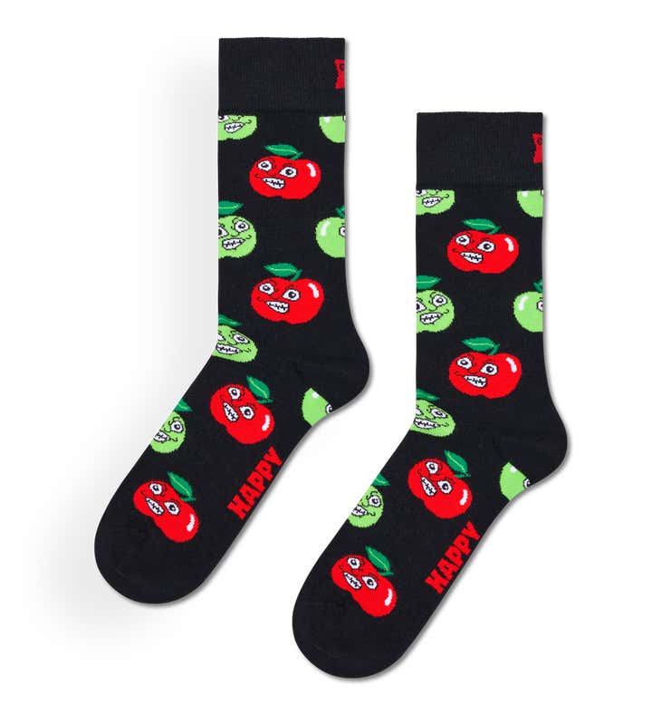 Angry Apple Sock