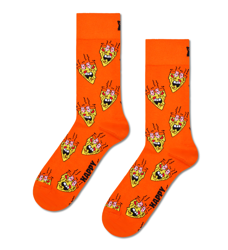 Fun Pizza Print Socks | Silly & Funky