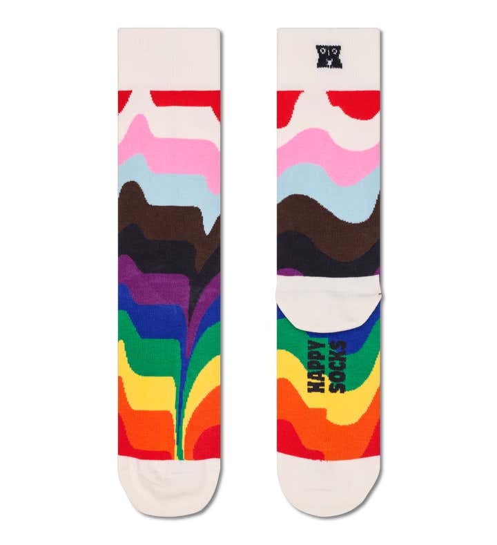 Pride Liquid Stripe Sock