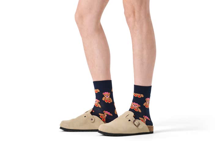 Teddy Short Crew Sock