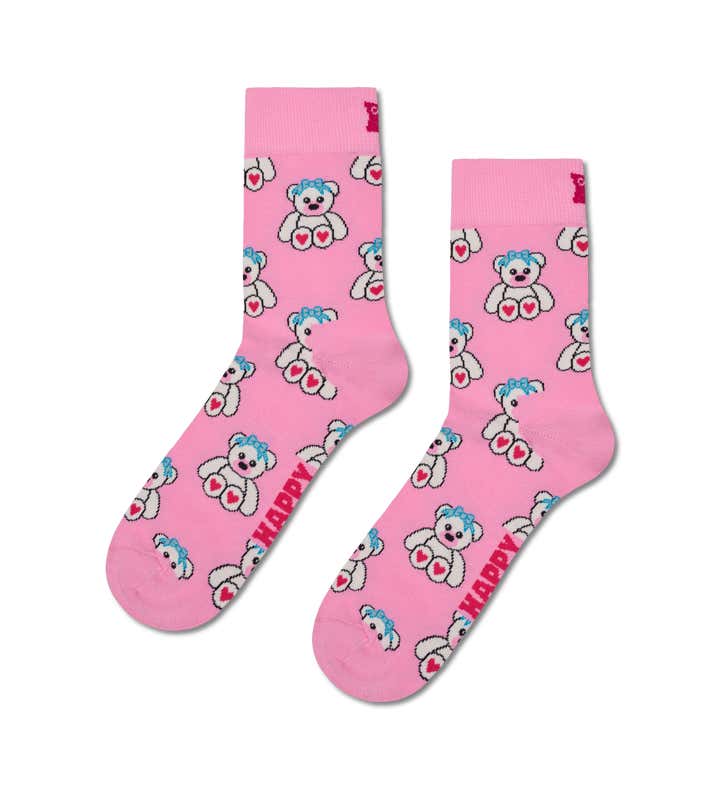 Teddy Short Crew Sock