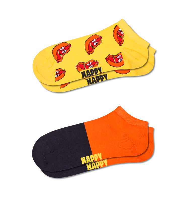 2-Pack Hotdog Low Socks