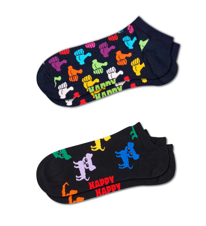 2-Pack Chihuahua Low Socks