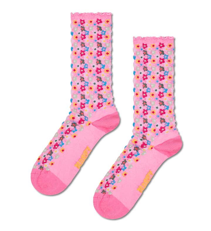 Small Flower Sock