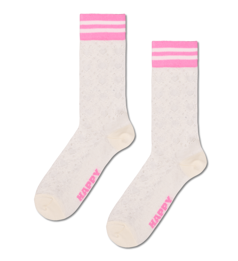 Fancy Knitted Socks | Colorful Drop Needle Design