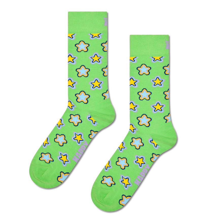 Funky Star Print Socks | Fun & Novelty