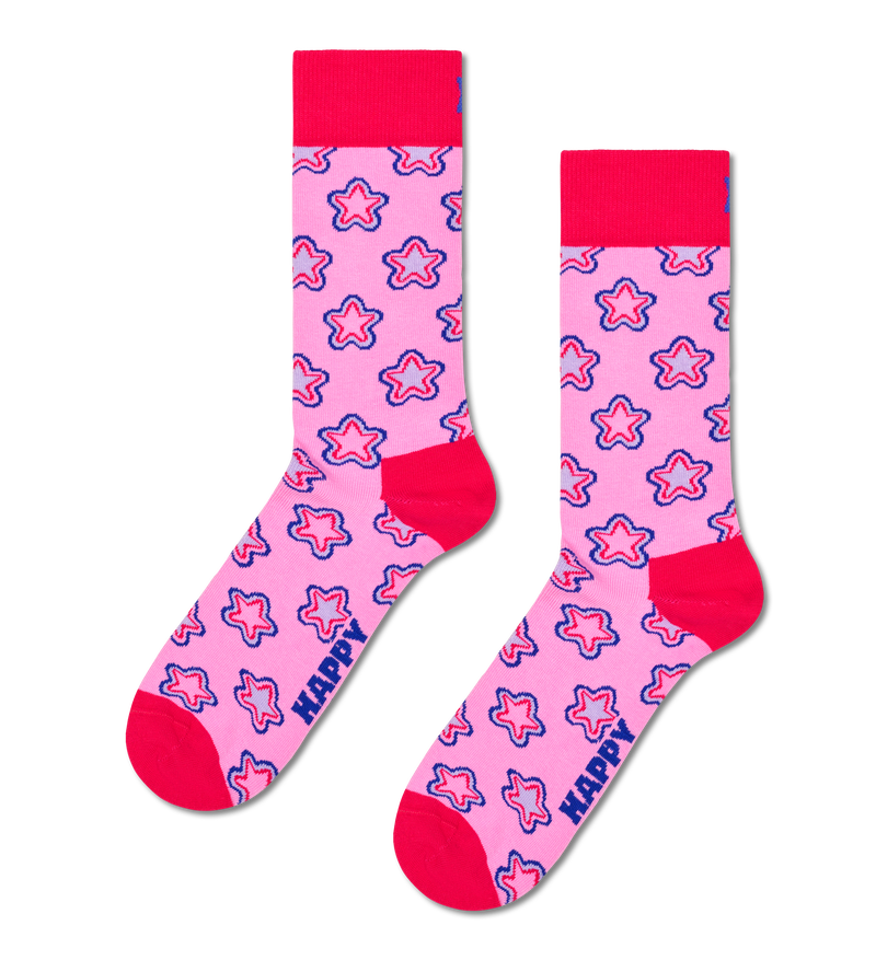 Funky Star Print Socks | Fun & Novelty