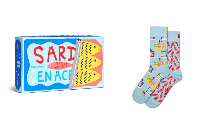 2-Pack Sardines Socks Gift Set