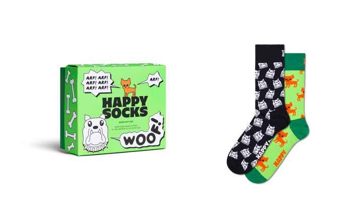 2-Pack Dogs Socks Gift Set