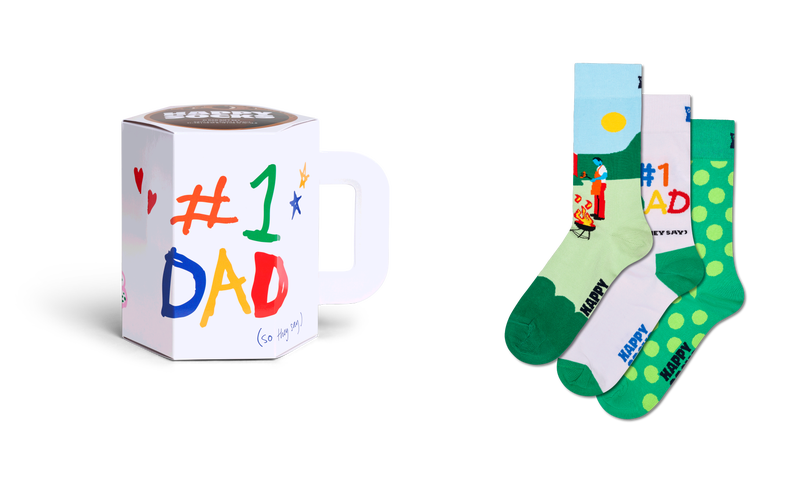 #1 Dad Socks Gift Set