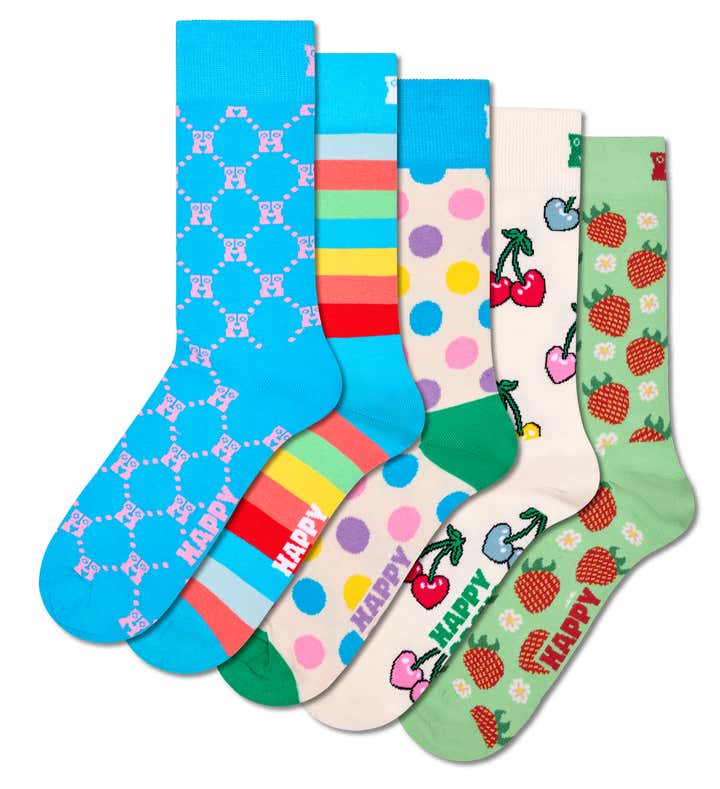 5-Pack Charm Mix Socks