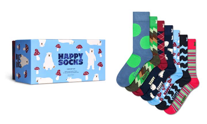 7-Pack Seven Days Socks Gift Set
