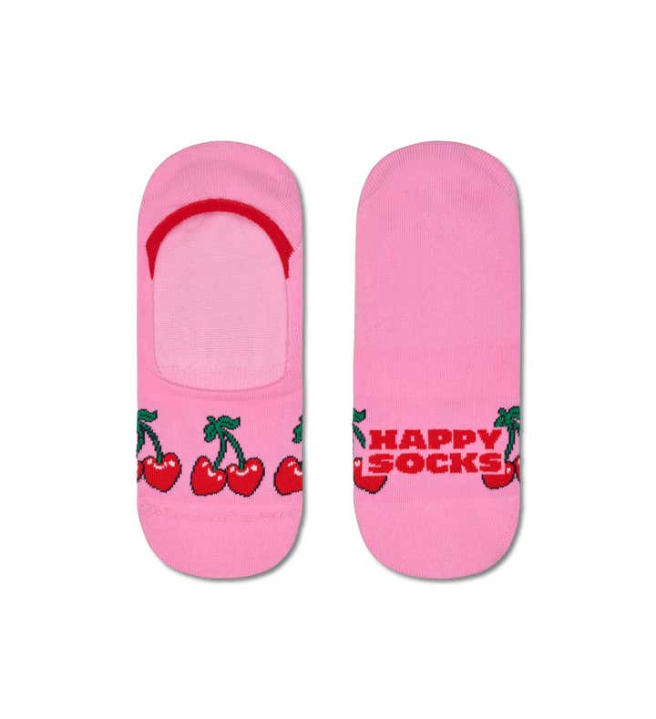 Cherry Heart Invisible Sock