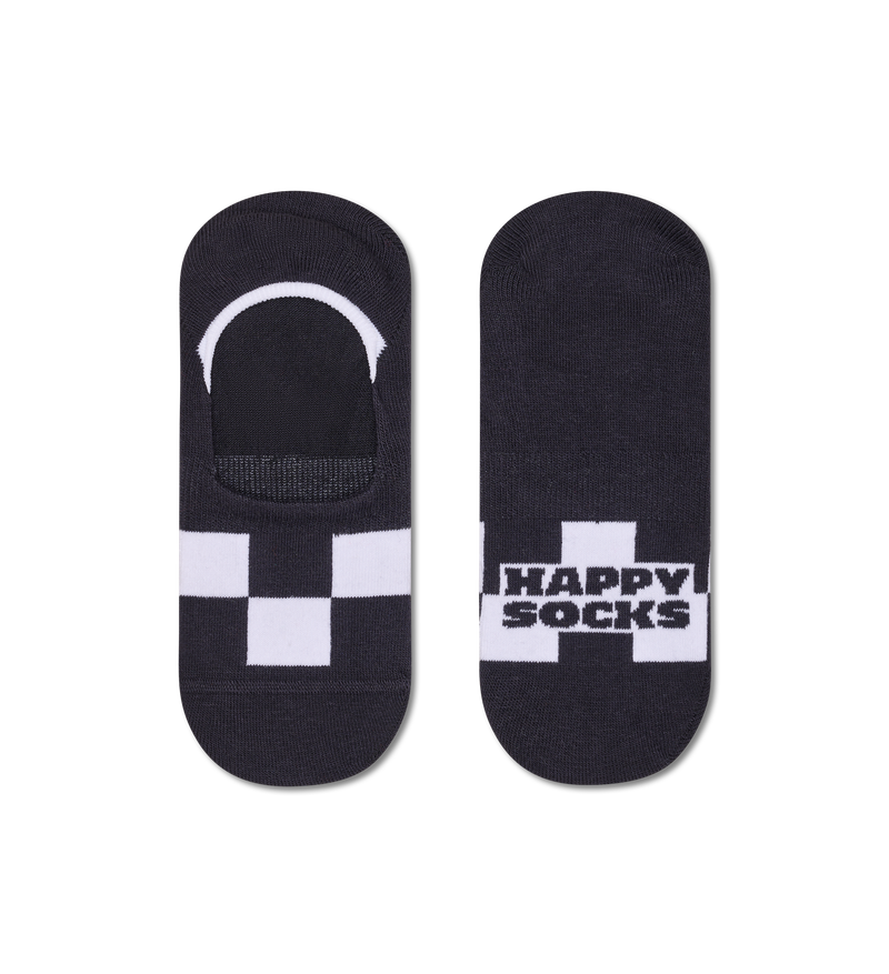 Checkerboard No Show Socks | Fun & Colorful Invisible Socks