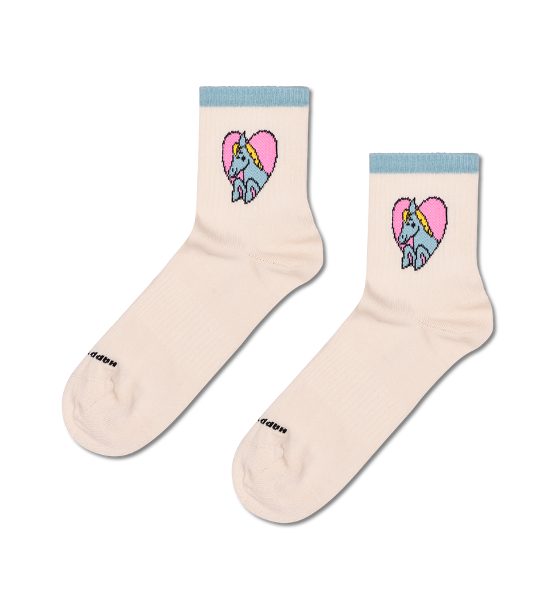 Cute Pony Heart Sneaker Socks | Fun & Silly