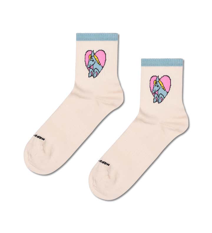 Love Pony Mini Crew Sneaker Sock