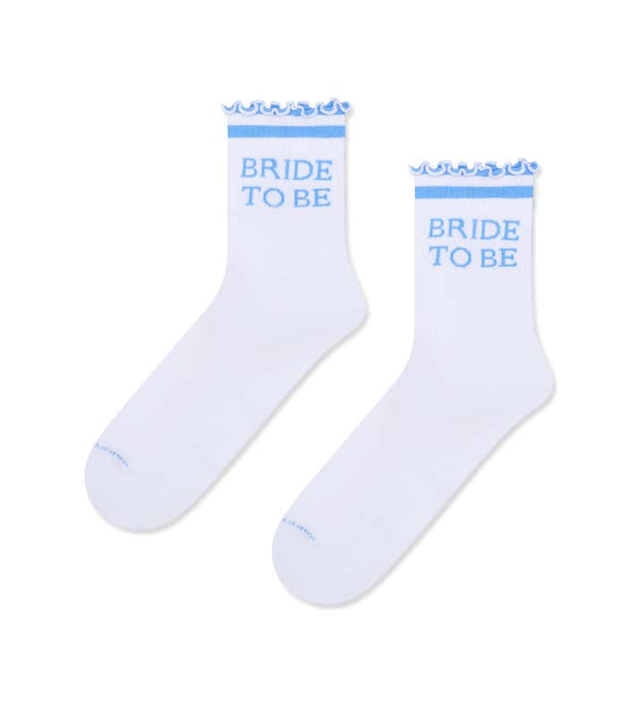 Bride To Be Sneaker Sock