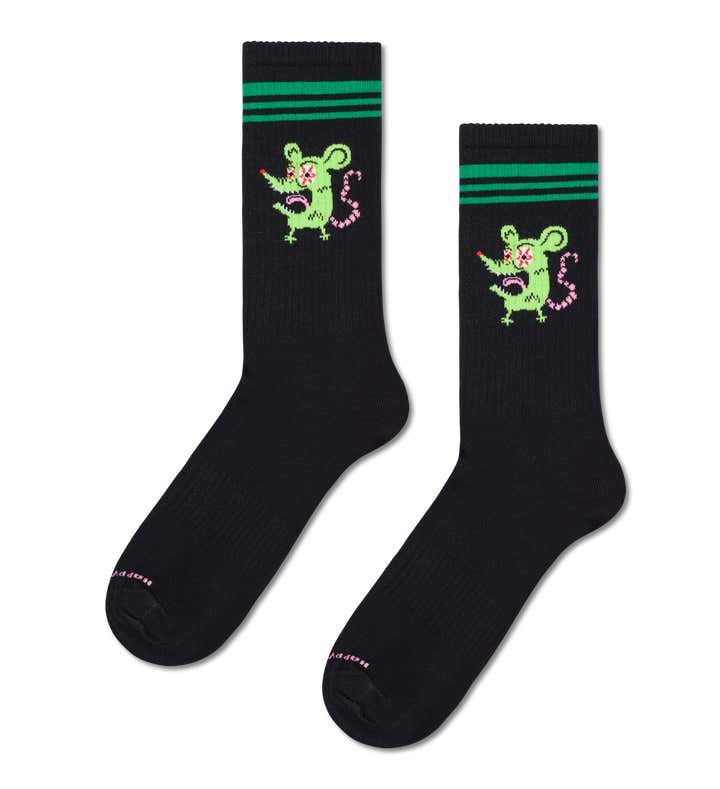 Crazy Rat Crew Sneaker Sock