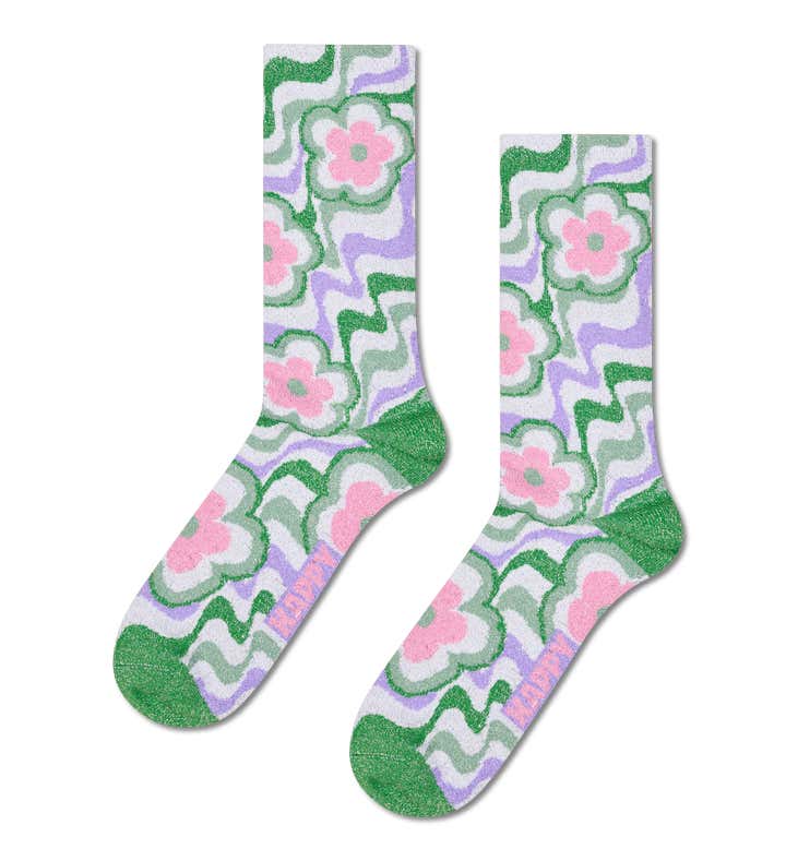 Flowy Flower Sock