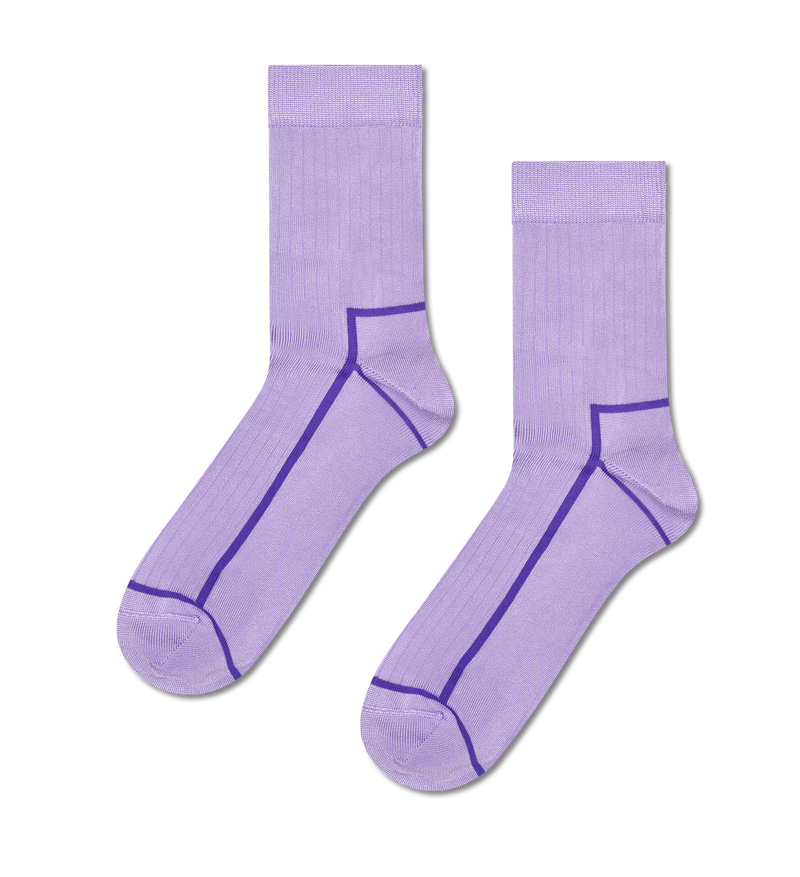 Fancy Striped Crew Socks | Breathable & Fun