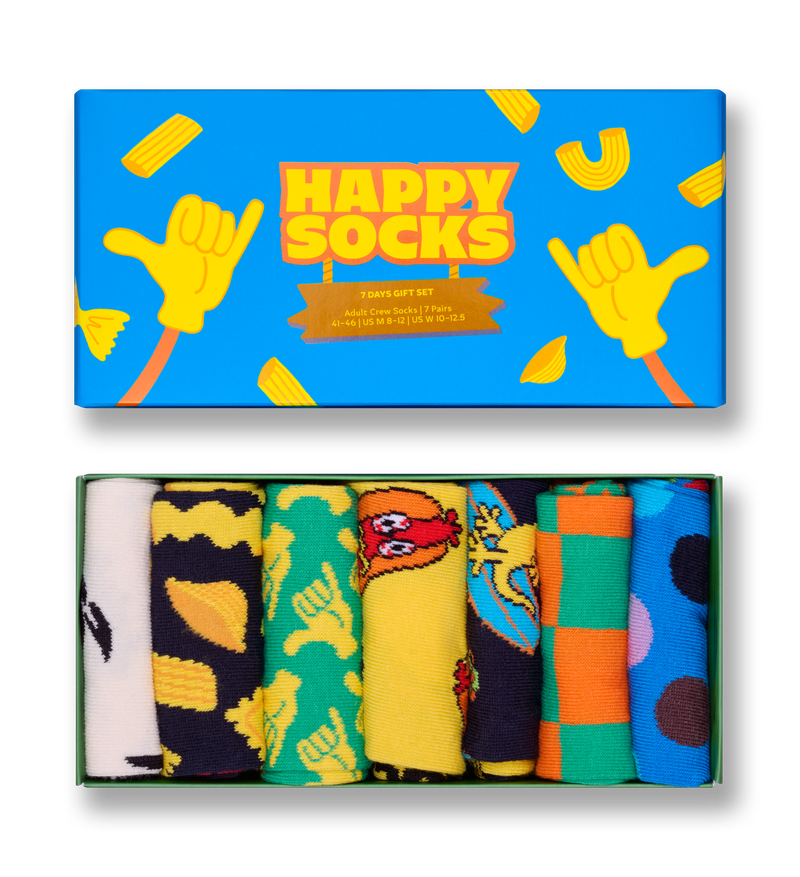 7 Days of Fun: Colorful Novelty Sock Pack