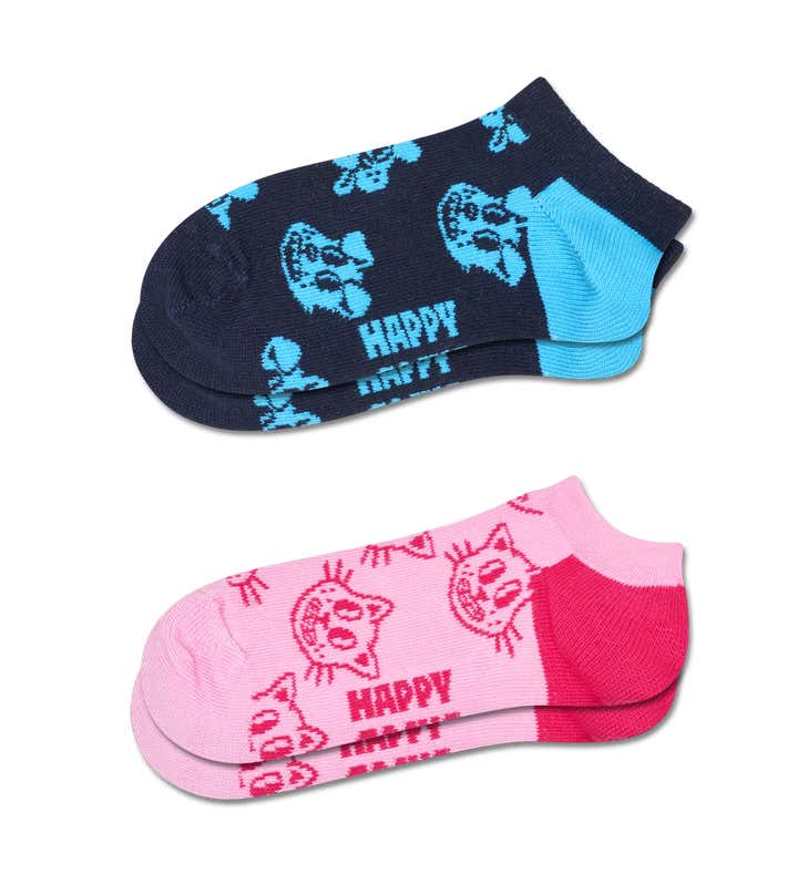 Kids 2-Pack Doggo Low Socks